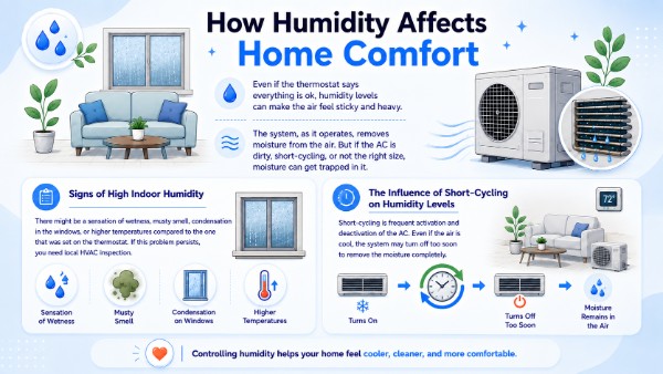 how humidity affects home comfort in nutley nj